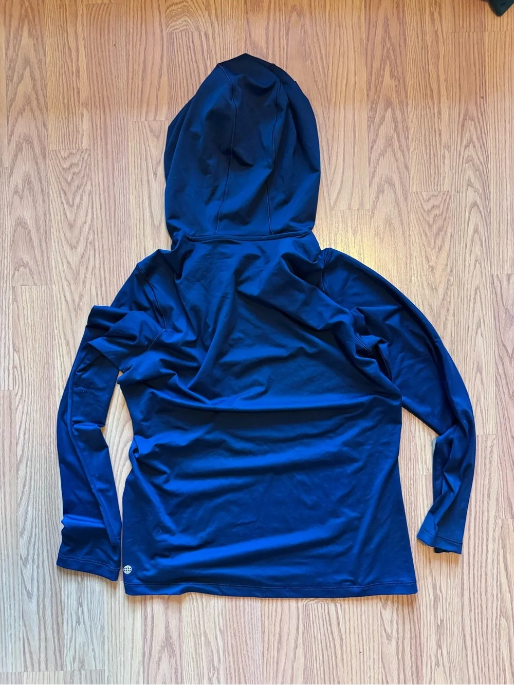adidas Women's Navy t-shirt hoodie